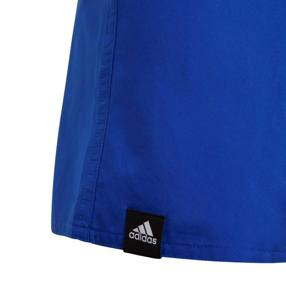 Adidas Kinder Linear Performance Badeshort Schwimmhose blau