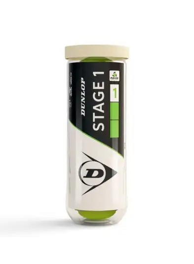 Dunlop Stage 1 Green 24x3er 72 Bälle Tennisbälle