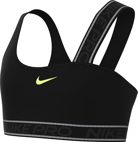 Nike Kinder Pro Swoosh Sport- BH schwarz, weiß