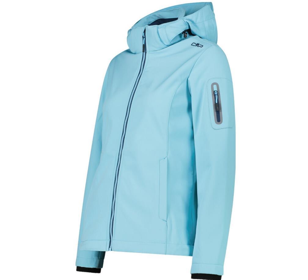Campangnolo Damen Jacket Zip Hood Jacke türkis 42