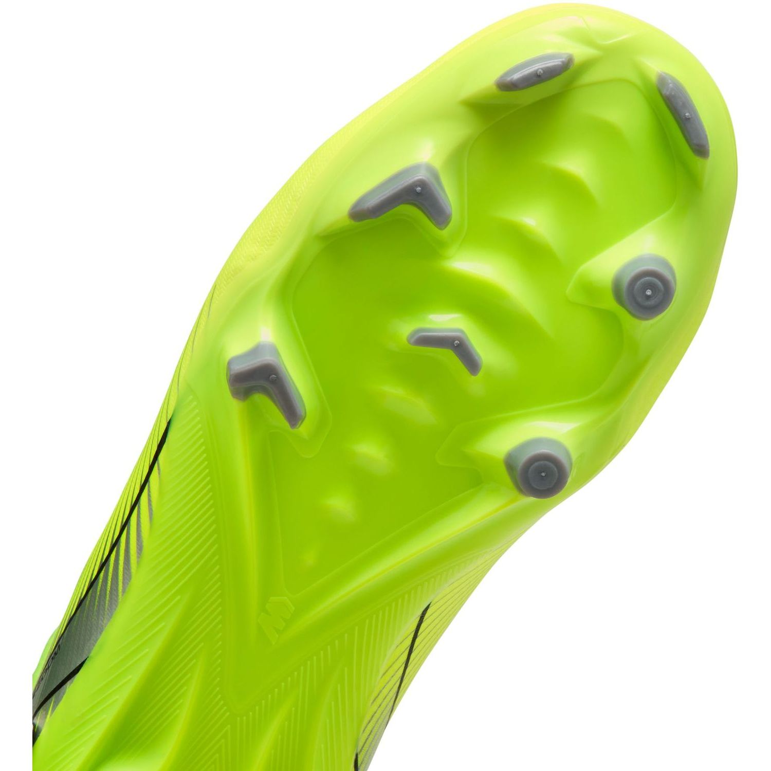 Nike Junior Zoom Superfly 10 Academy Fußballschuh FG/ MG neon- gelb, silber, schwarz 38,5