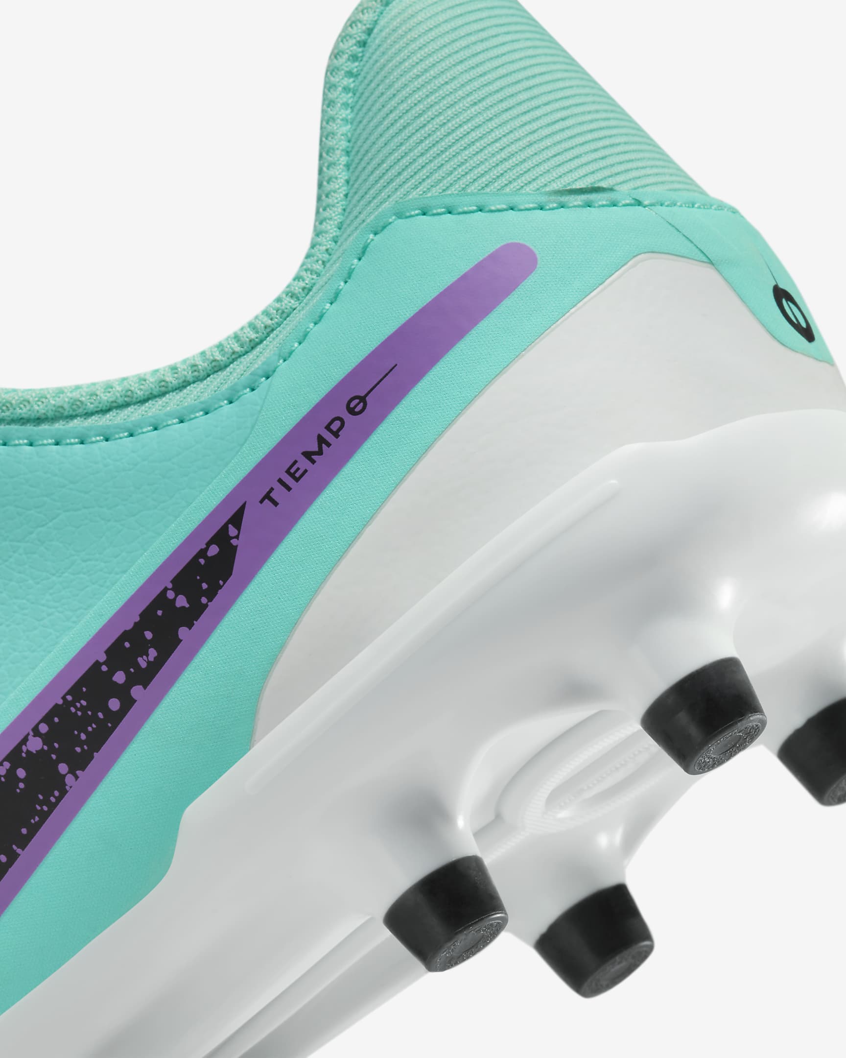 Nike Kinder Tiempo Legend 10 FG Fußballschuh türkis-lila 38.5