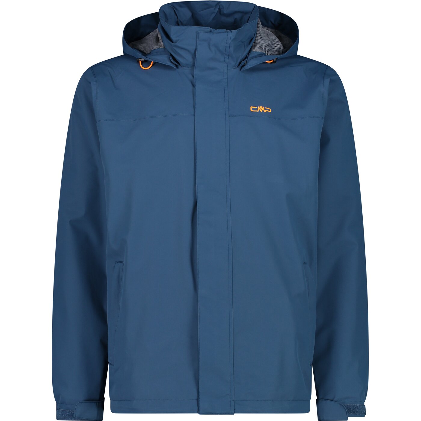 CMP Herren Snaps Hood Jacke Regenjacke  blau 60