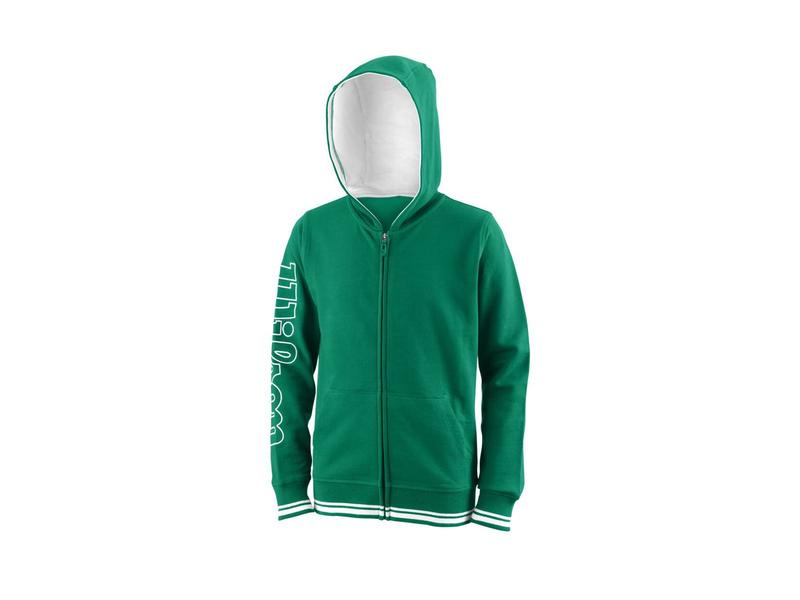 Wilson Kinder Team II Full Zip Hoodie Kapuzenjacke grün XL