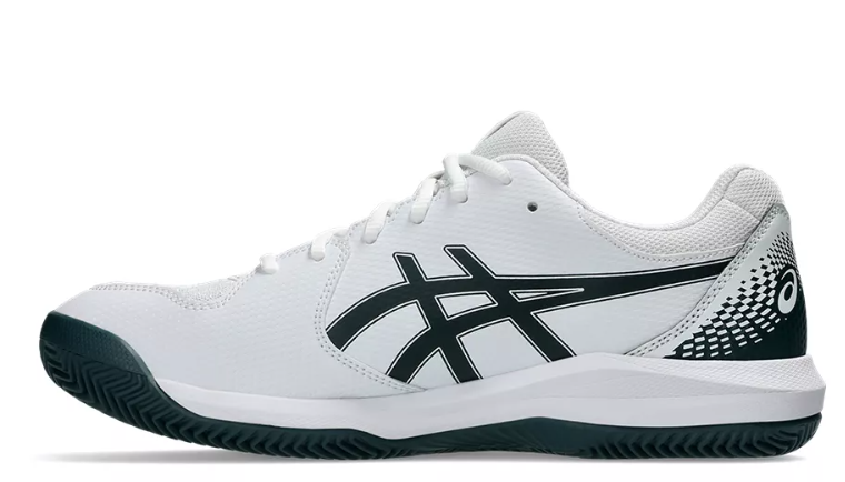 Asics Herren Gel Dedicate 8 Clay Tennisschuh Sandplatzschuh weiß