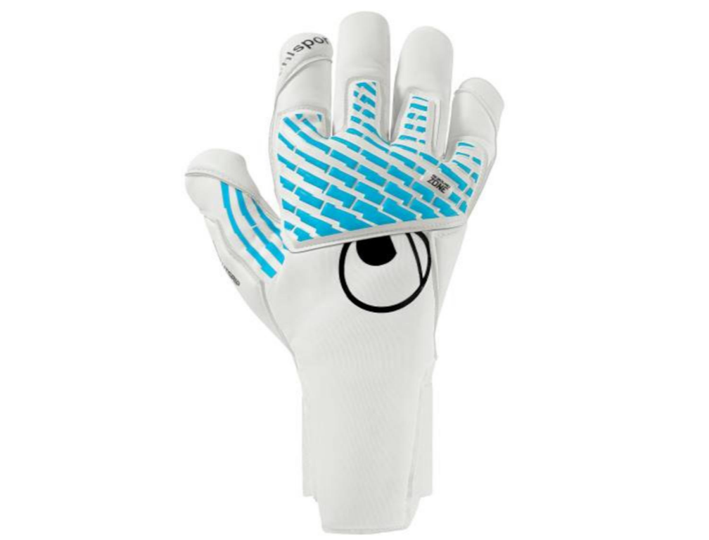 Uhlsport Cybertec Absolutgrip SC Torwart- Handschuhe weiß türkis 11