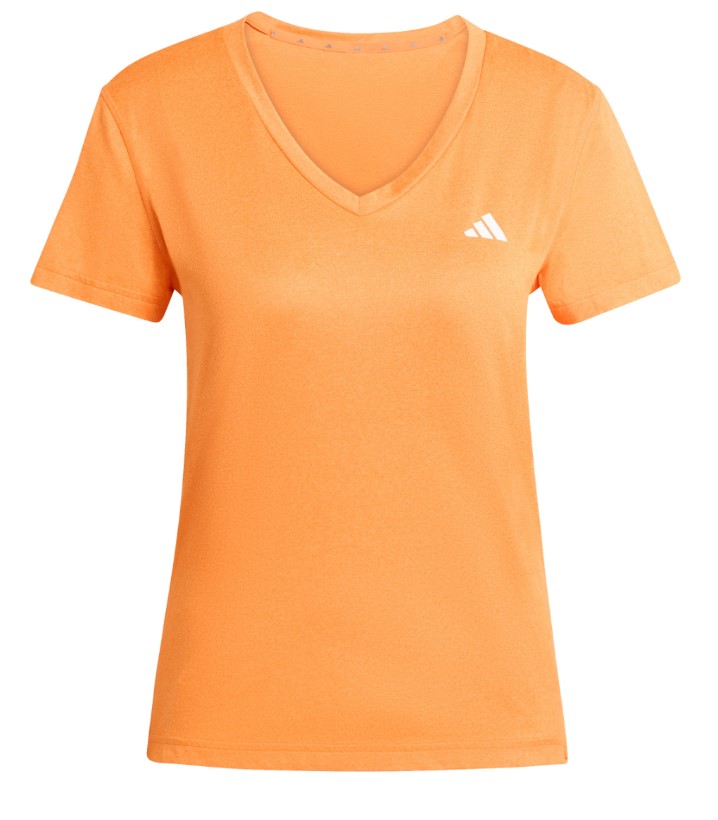 Adidas Damen WE MIN V T-Shirt/Trainingsshirt orange M