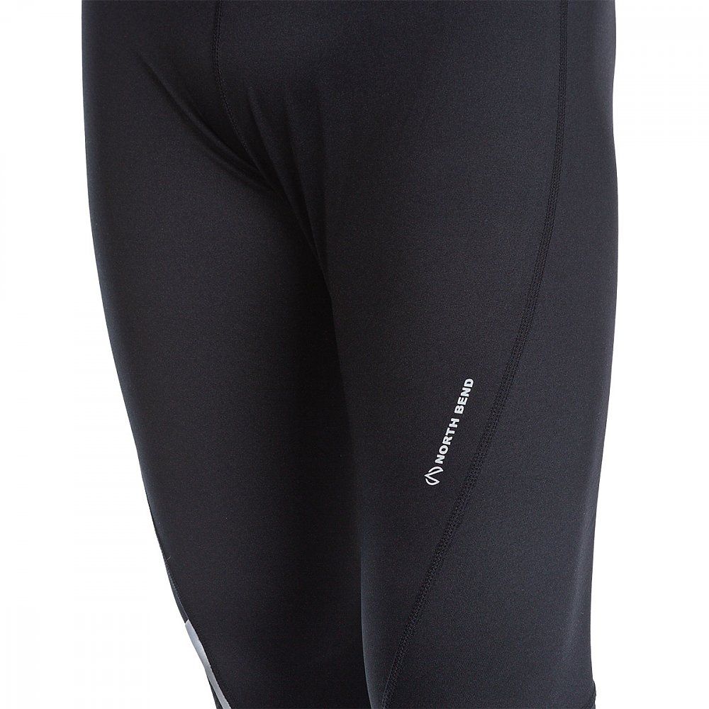 North Bend Herren Durban Long Brushed Tight Leggings schwarz XL