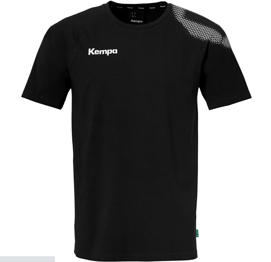 Kempa Herren Core 26 T- Shirt Trainingsshirt schwarz, weiß
