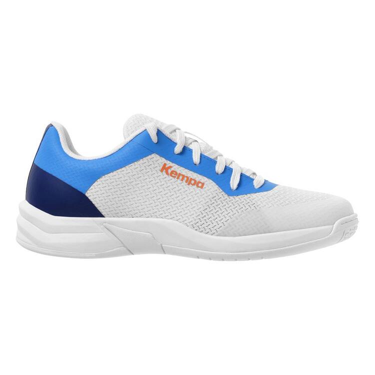 Kempa Damen Kourtfly Three Handballschuh weiß blau orange