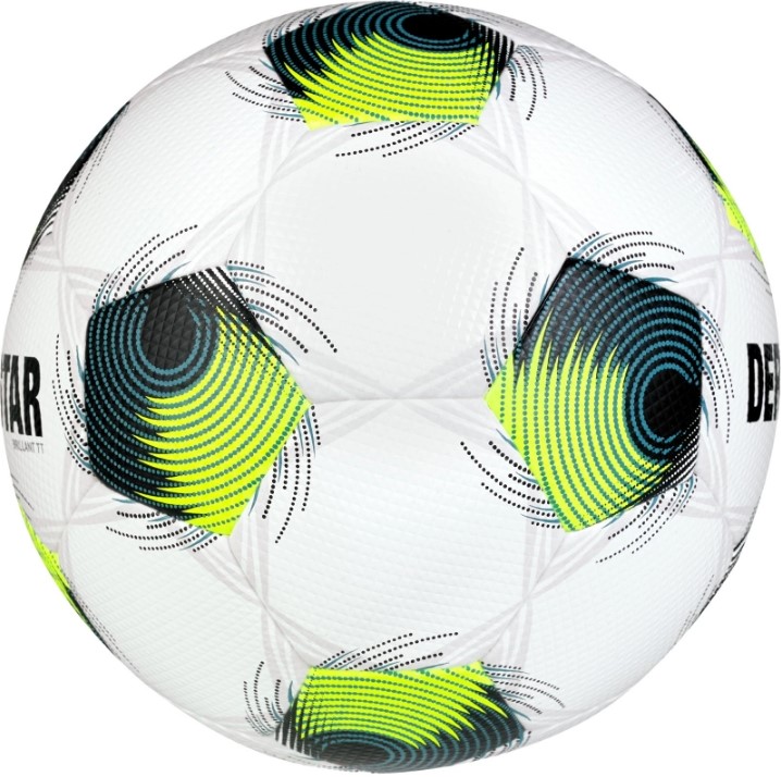 Derbystar Brilliant TT v26 Fussball weiß-petrol 5