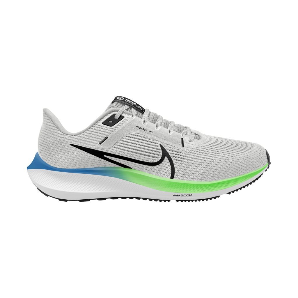 Nike Herren Air Zoom Pegasus 40 Laufschuh Sportschuh weiß-grün-blau 46