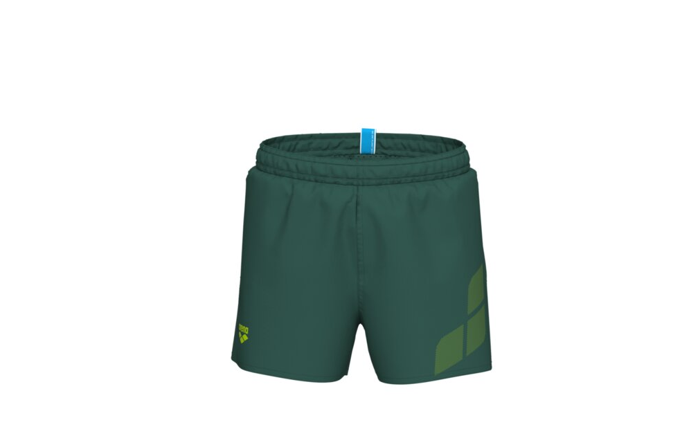 Arena Boys Beach Short Badeshorts dunkelgrün 116