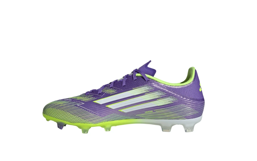 Adidas Herren F50 League FG/MG Fußballschuh lila grün weiß 46