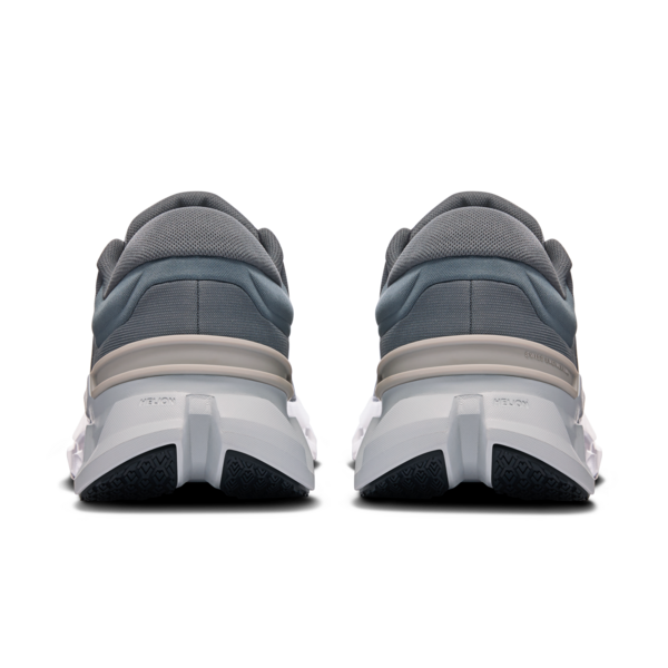 ON Herren Cloudflyer 5 Laufschuh stabiler Laufschuh grau, weiß