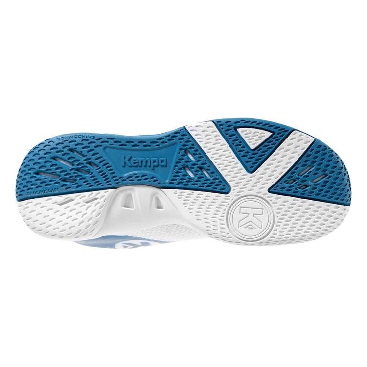 Kempa Kinder Wing 2.0 Junior Handballschuh weiß blau