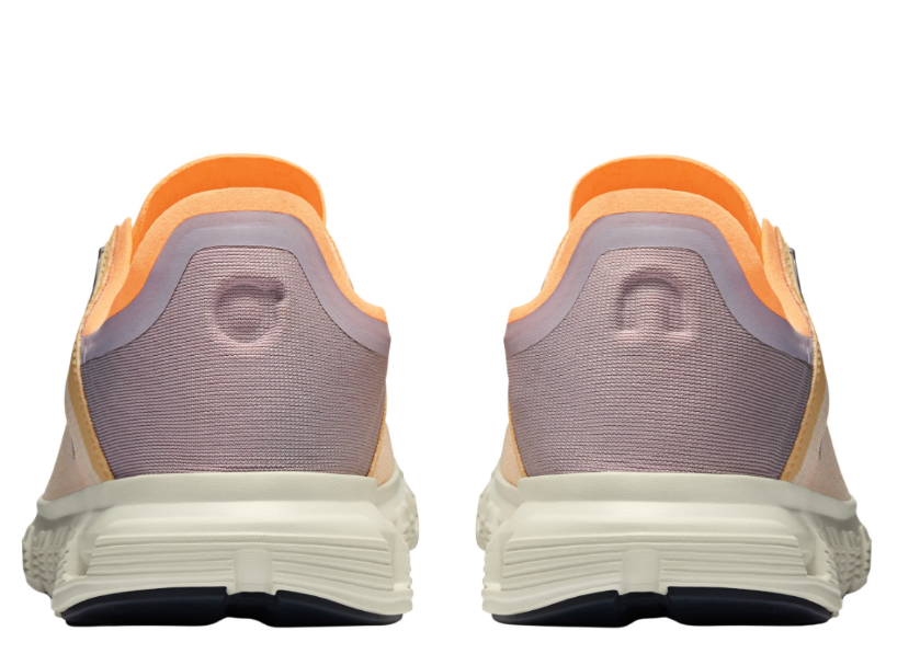 ON Damen Cloud 6 Coast Laufschuh Freizeitschuh lila orange