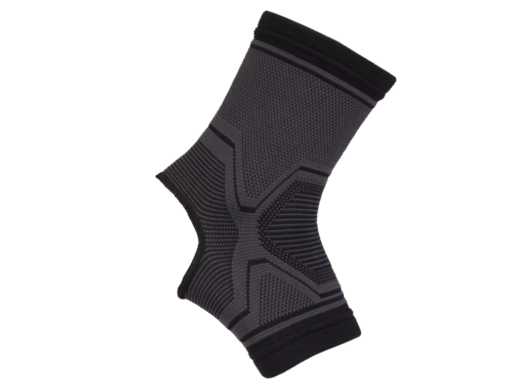 V3Tec Knit Tech Knöchelbandage anthrazit-schwarz L 21-24 cm