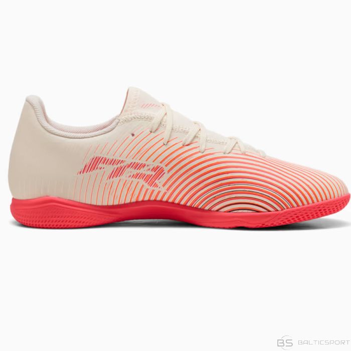 Puma Herren Future 9 Play IT Hallenschuh Fußball weiß-rot 38