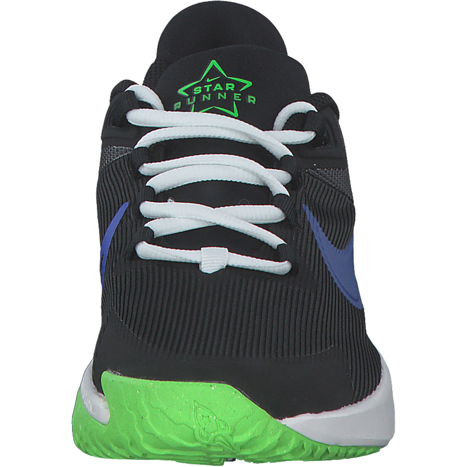 Nike Kinder Star Runner 4 Laufschuh Sportschuh schwarz-blau-weiß Nike Kinder Star Runner 4 Laufschuh Sportschuh schwarz-blau-weiß