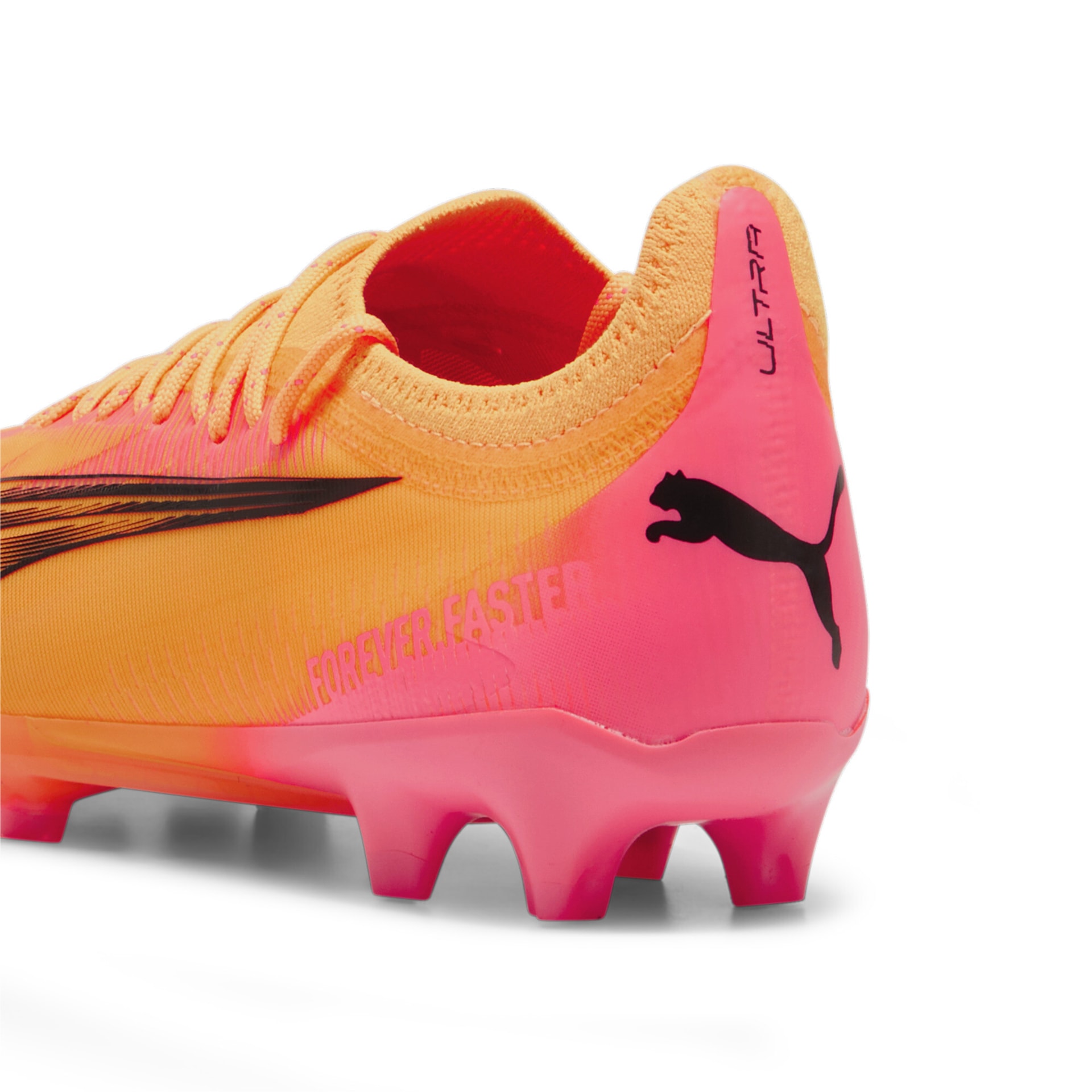 Puma Herren Ultra Ultimate FG/AG Fußballschuh gelb-schwarz-pink 46