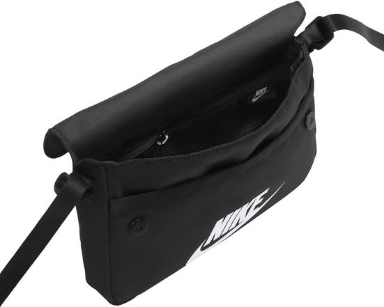 Nike Damen Sportswear Futura Umhängetasche Gürteltasche schwarz-weiß