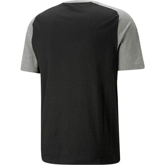 Puma Herren teamCup Casuals Tee T-Shirt Sportshirt schwarz XL