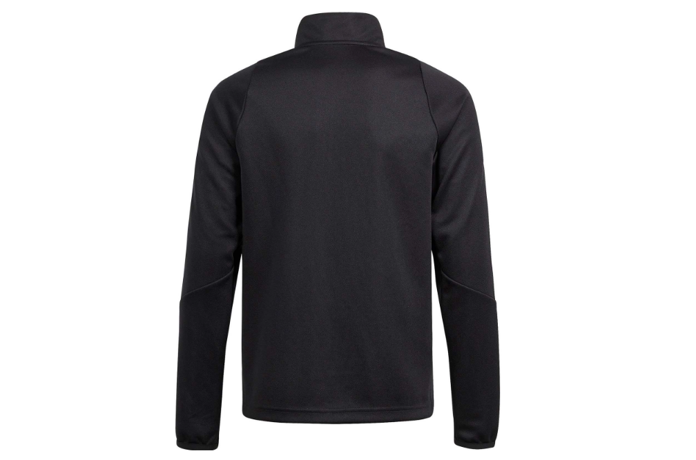 Adidas Kinder Tiro24 Ziptop Trainingsshirt schwarz weiß 176