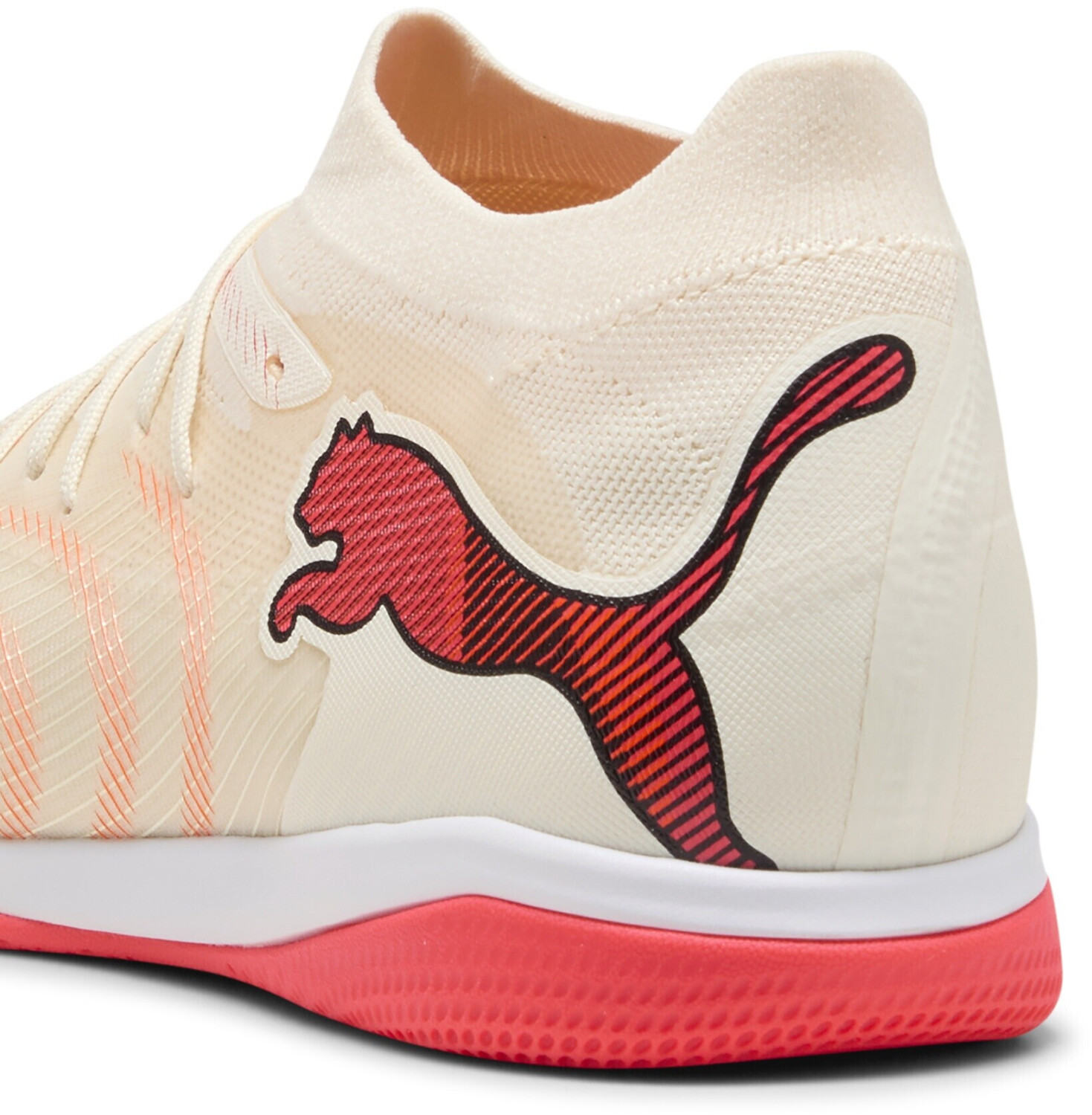Puma Future 9 Match IT Hallenfußballschuh weiß-rot 45
