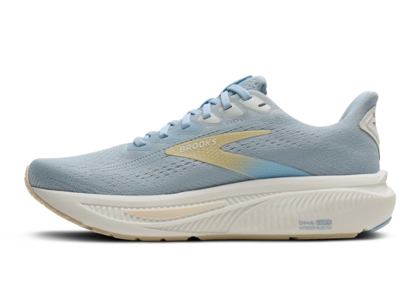 Brooks Damen Ghost 17 Laufschuh neutral blau-beige-weiß 42