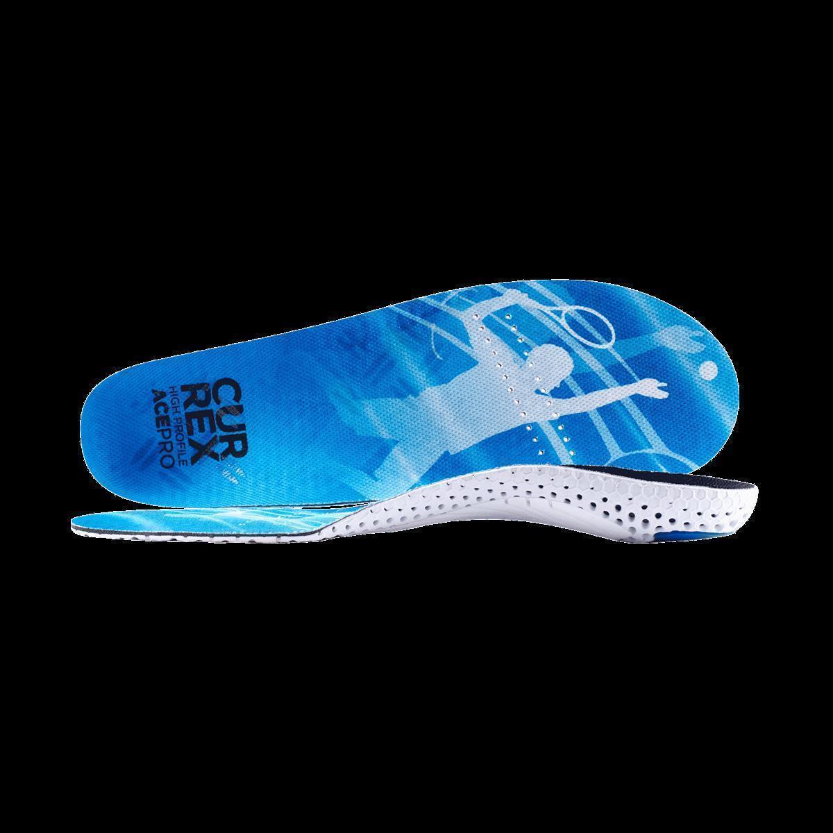 Currex Ace Pro Tennis Einlegesohle high blau XXL 47-49