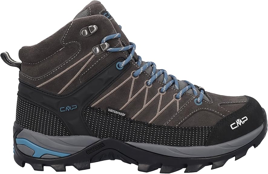 Campagnolo CMP Herren Rigel Mid Wanderschuh/Trekkingschuh grau-blau 44
