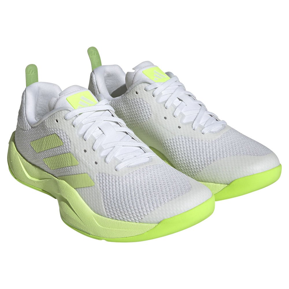 Adidas Damen Rapidmove Trainer Sportschuh Trainingsschuh gelb-weiß