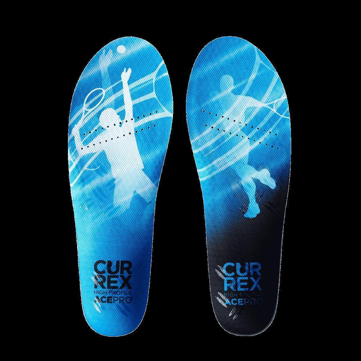 Currex Ace Pro Tennis Einlegesohle high blau XXL 47-49