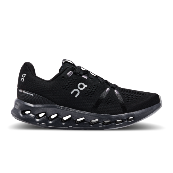 ON Damen Cloudsurfer 1 Laufschuh schwarz