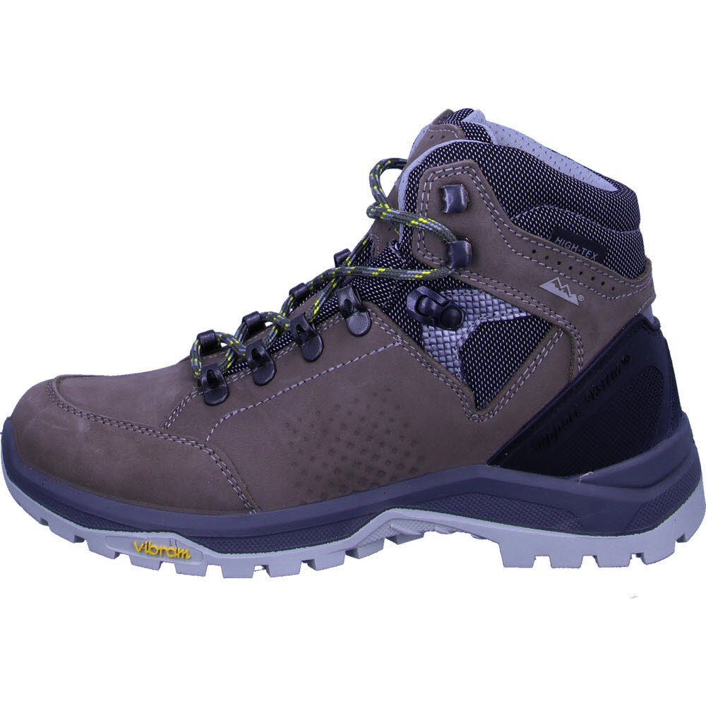 High Colorado Damen Montafon Wanderschuh Outdoorschuh beige/hellbraun 42