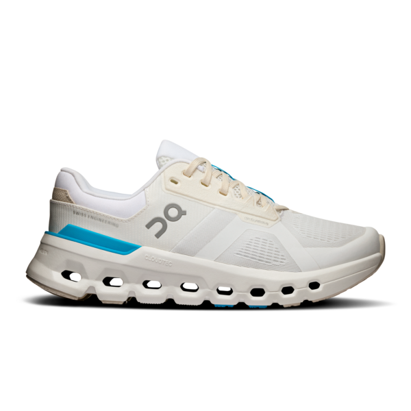 ON Damen Cloudrunner 2 Laufschuh neutraler Laufschuh weiß, blau