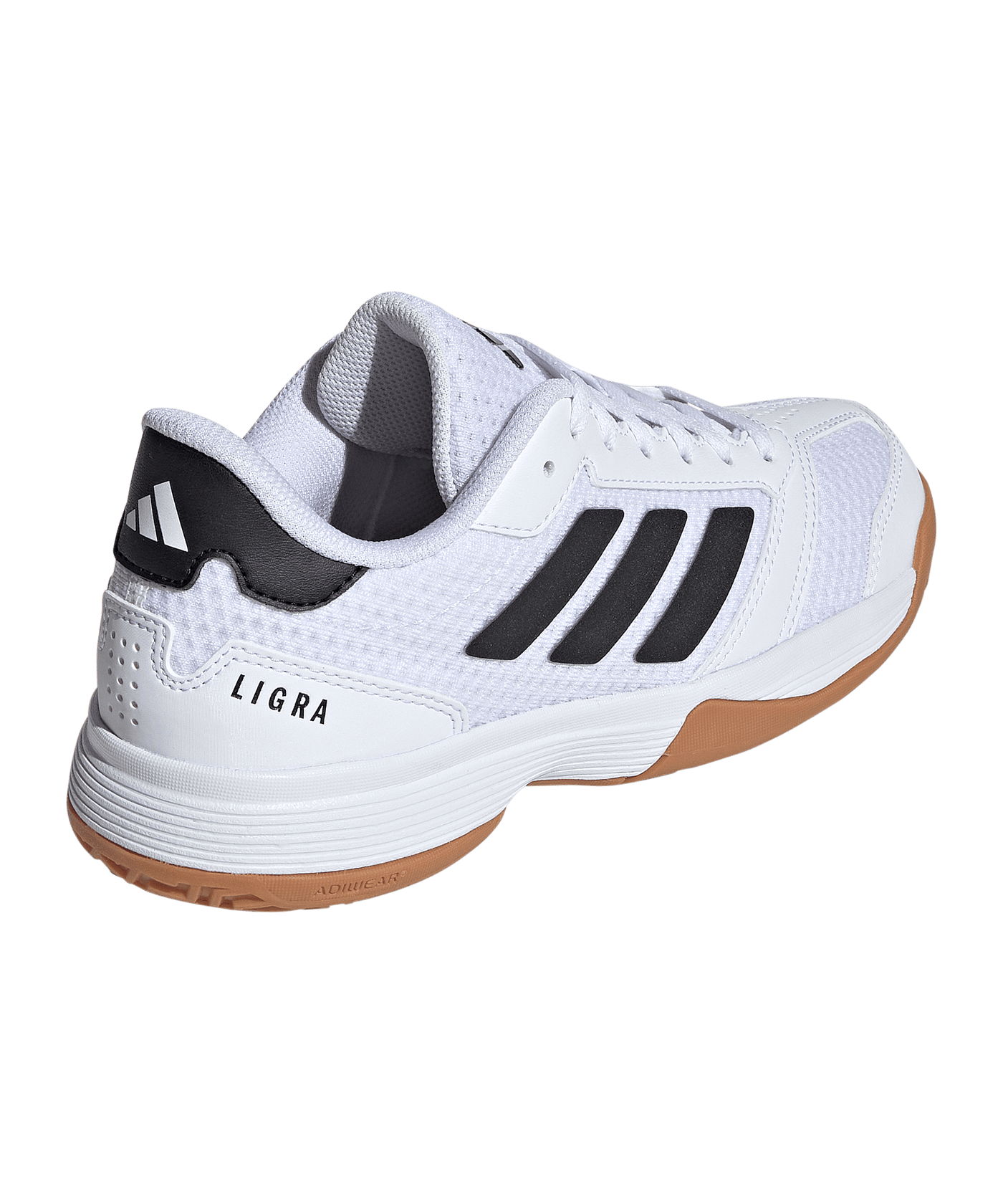 Adidas Kinder Ligra 8 Sportschuh Hallenschuh weiß schwarz
