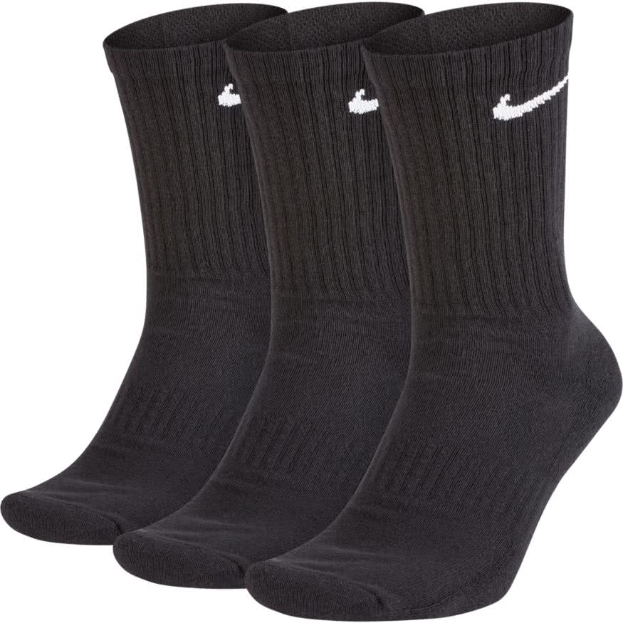 Nike Everyday Cushion Trainingssocken Sportsocken 3er Pack schwarz 46-50