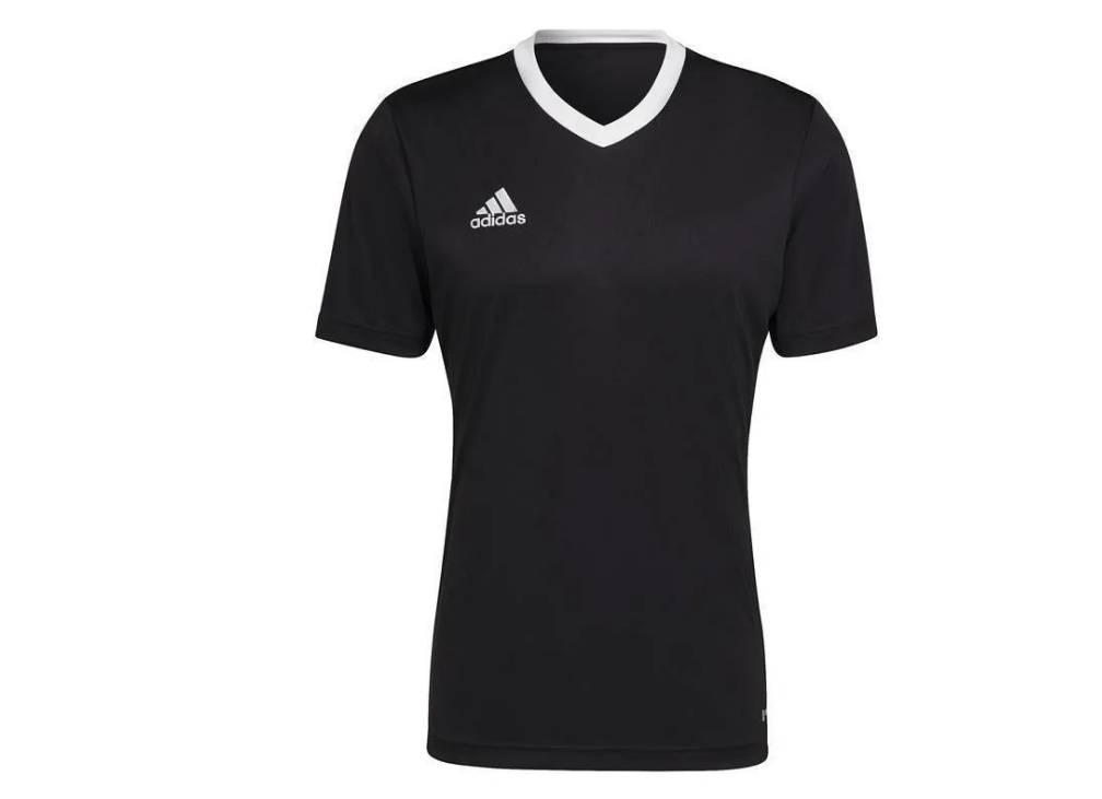 Adidas Herren Entrada 22 Jersey T- Shirt Fußballtrikot schwarz L