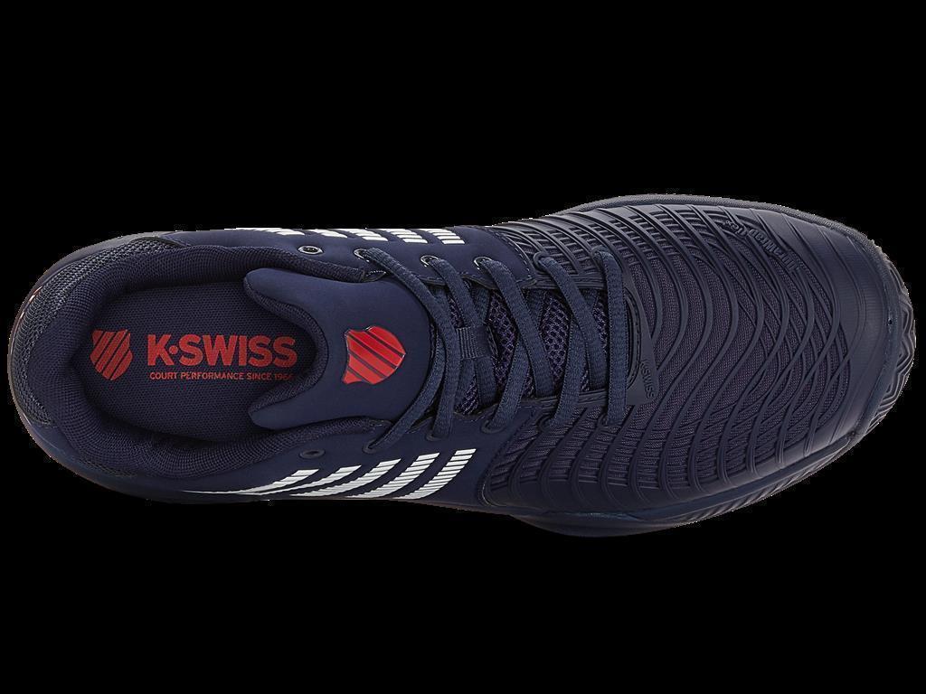 K-Swiss Herren Express Light 3 HB Sandplatz Tennisschuh blau-rot 47