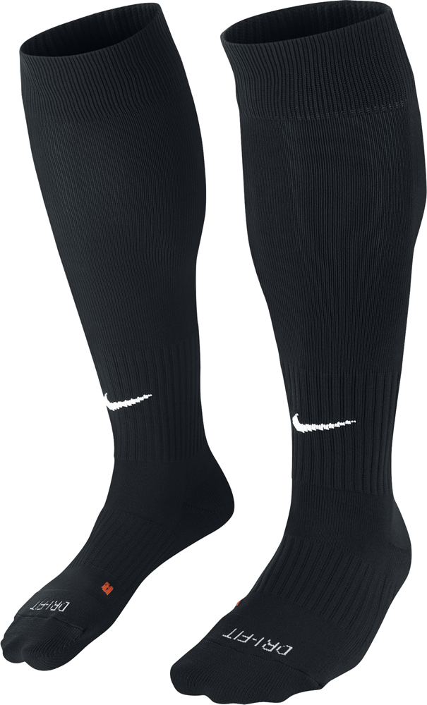 Nike Classic II Dri-Fit Stutzenstrumpf Fußballsocken schwarz Gr. L