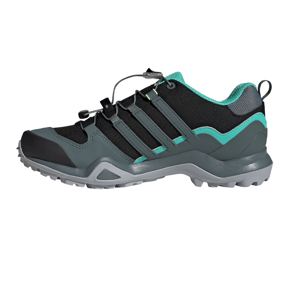 Adidas Damen Terrex Swift R2 Wanderschuh Outdoorschuh schwarz-grau-türkis