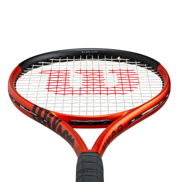 Wilson Burn 100 V5.0 Tennisschläger besaitet orange-schwarz L3