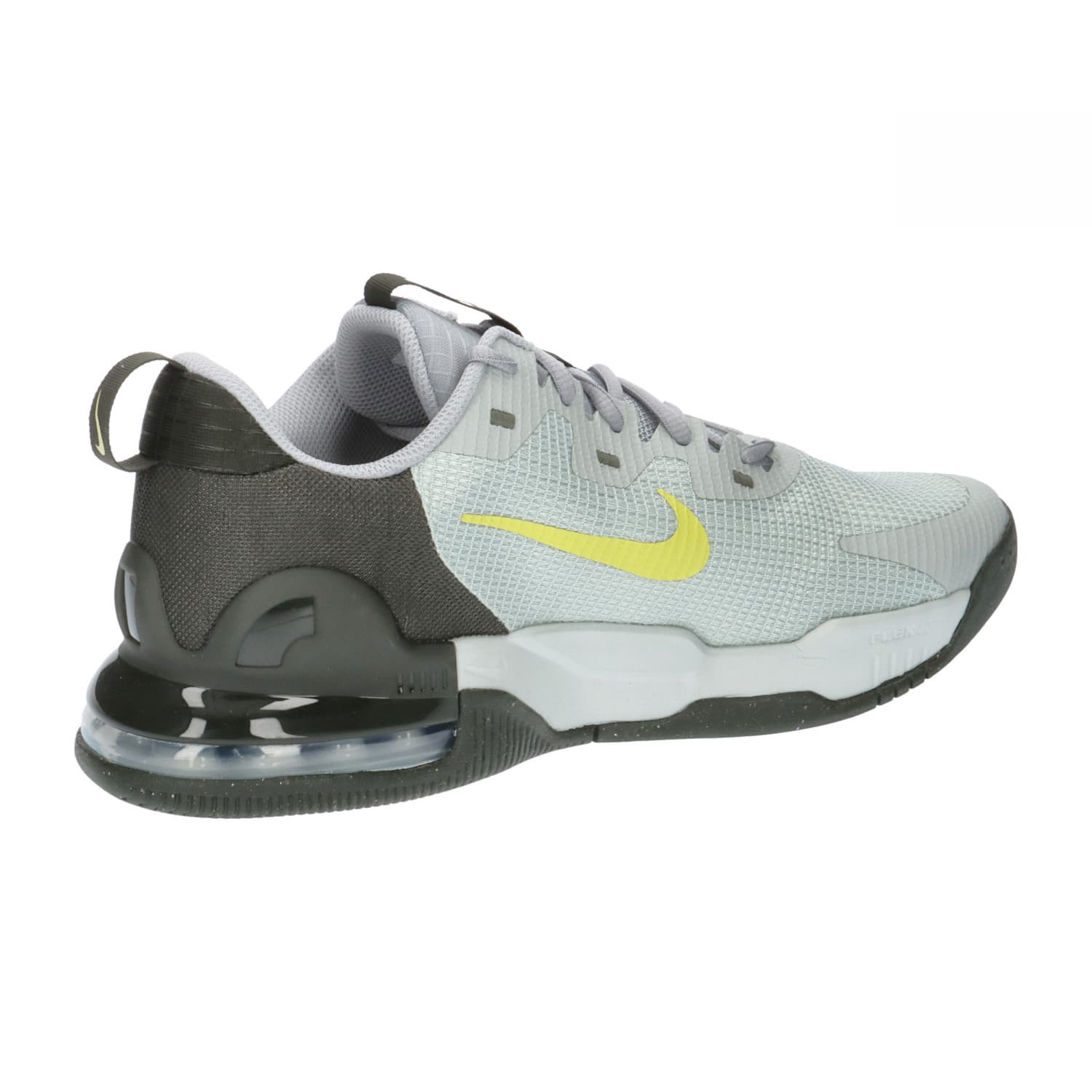 Nike Herren Air Max Alpha Trainer 5 Trainingsschuh Sneaker grau-oliv-gelb