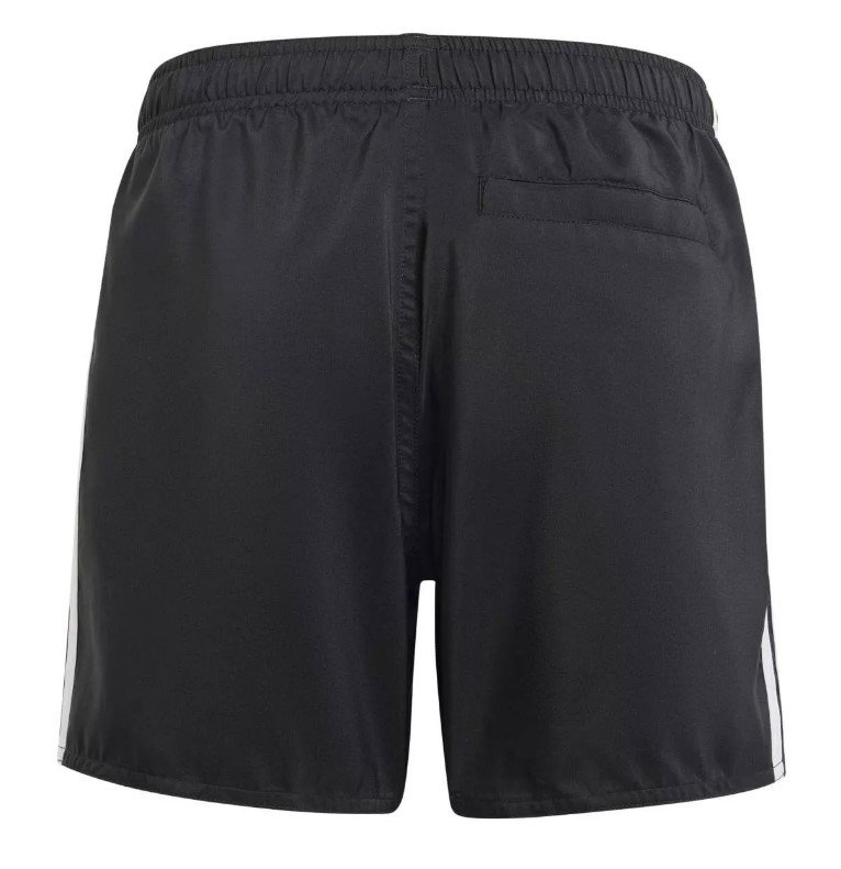 Adidas Kinder Badehose schwarz-weiß 140