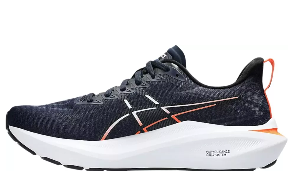 Asics Herren GT- 2000 13 Laufschuh dunkelblau orange weiß 46 Asics Herren GT- 2000 13 Laufschuh dunkelblau orange weiß 46