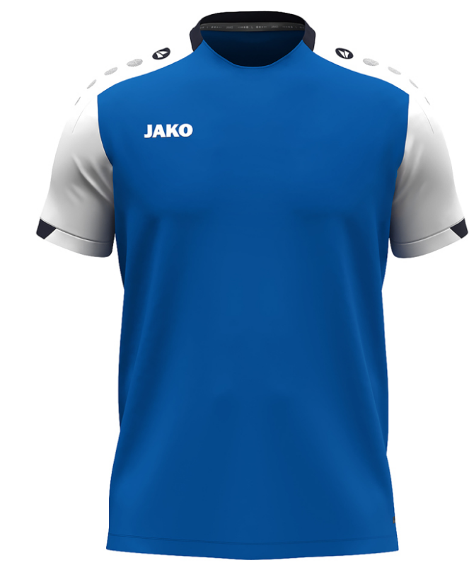 Jako Herren Dynamic T Shirt Trainingsshirt blau weiß