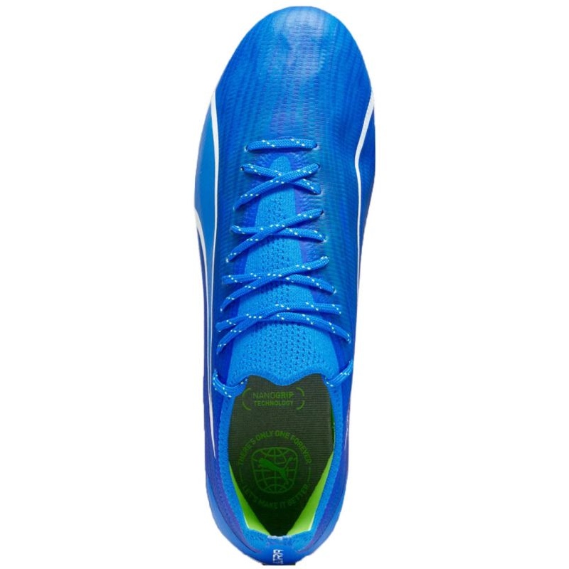 Puma Herren Ultra Ultimate FG/AG Fußballschuh blau-weiß 47