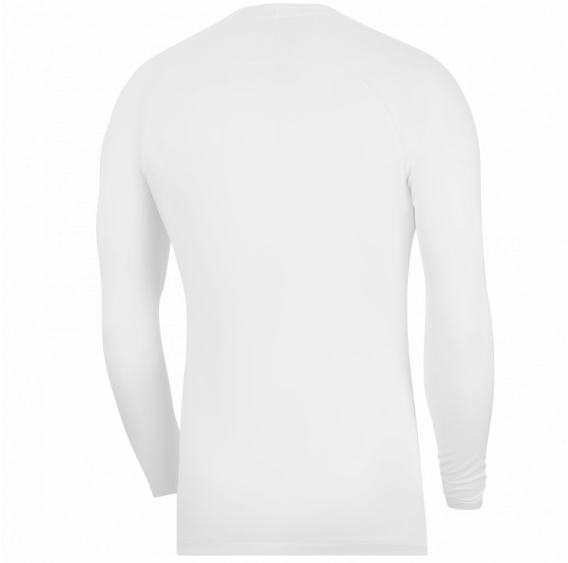 Nike Herren First Layer Funktionsshirt Langarmshirt weiß